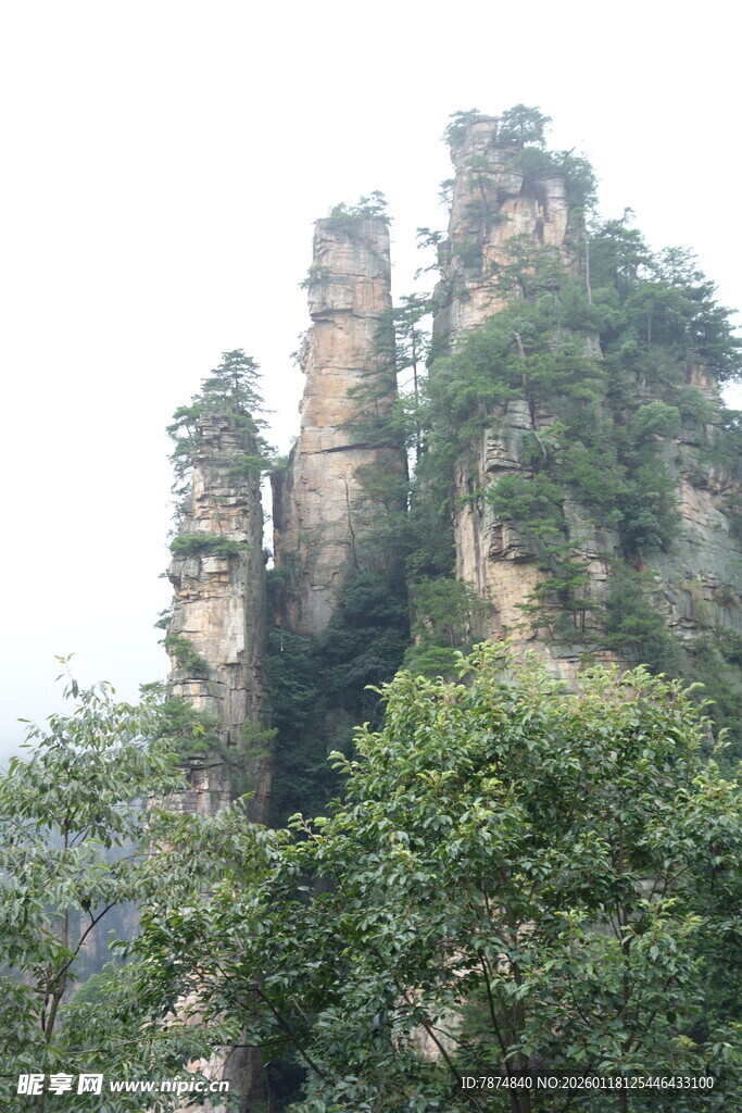 张家界奇峰异石景观