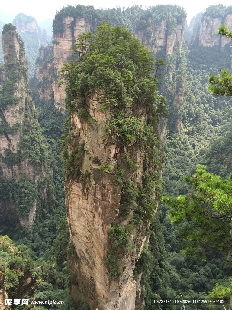张家界奇峰异石景观