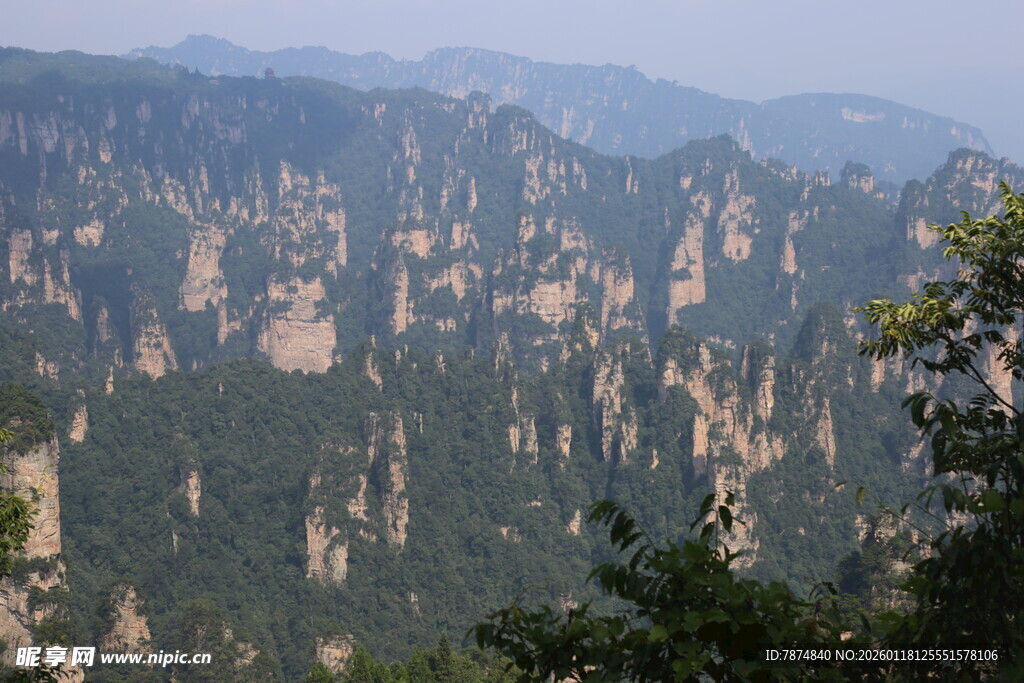 张家界奇峰美景