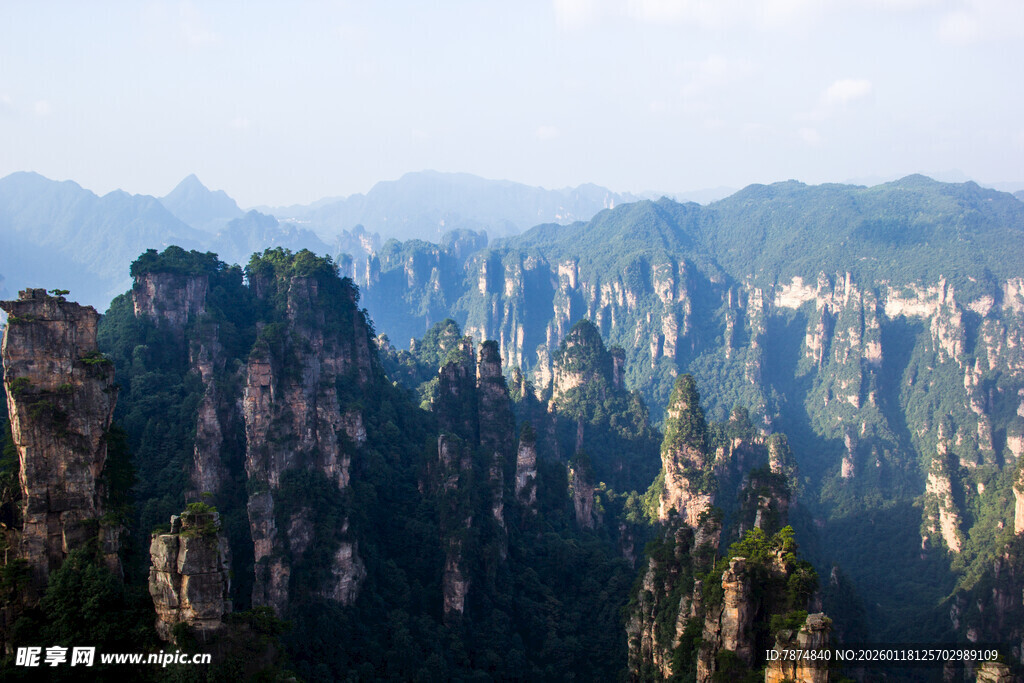 张家界奇峰美景