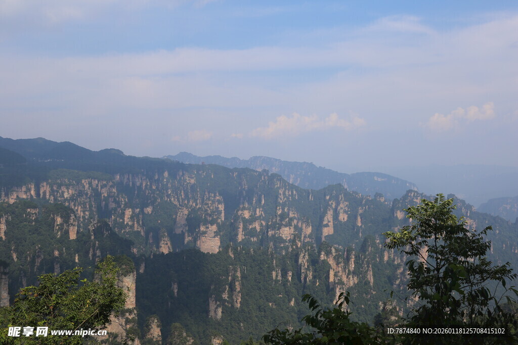 张家界奇峰美景