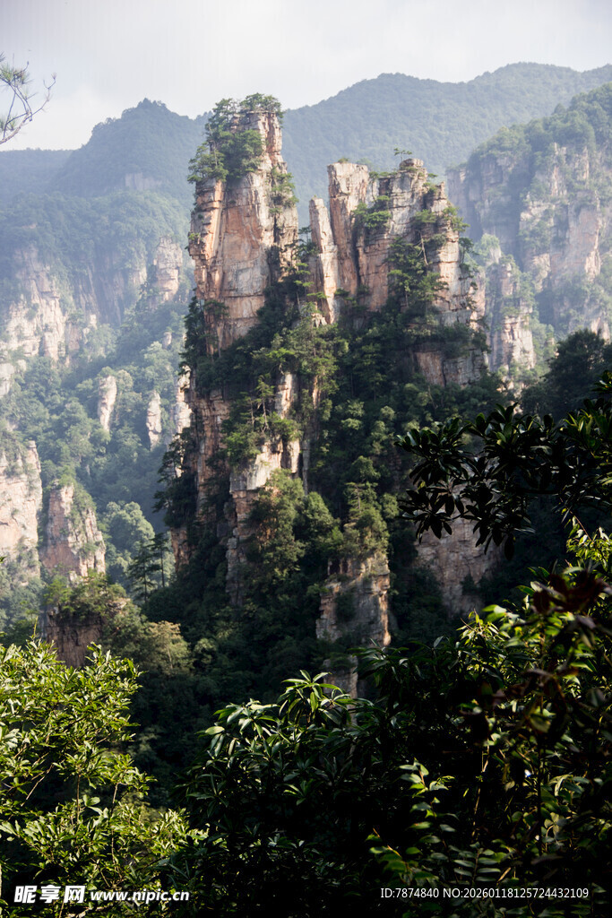 张家界奇峰异石景观