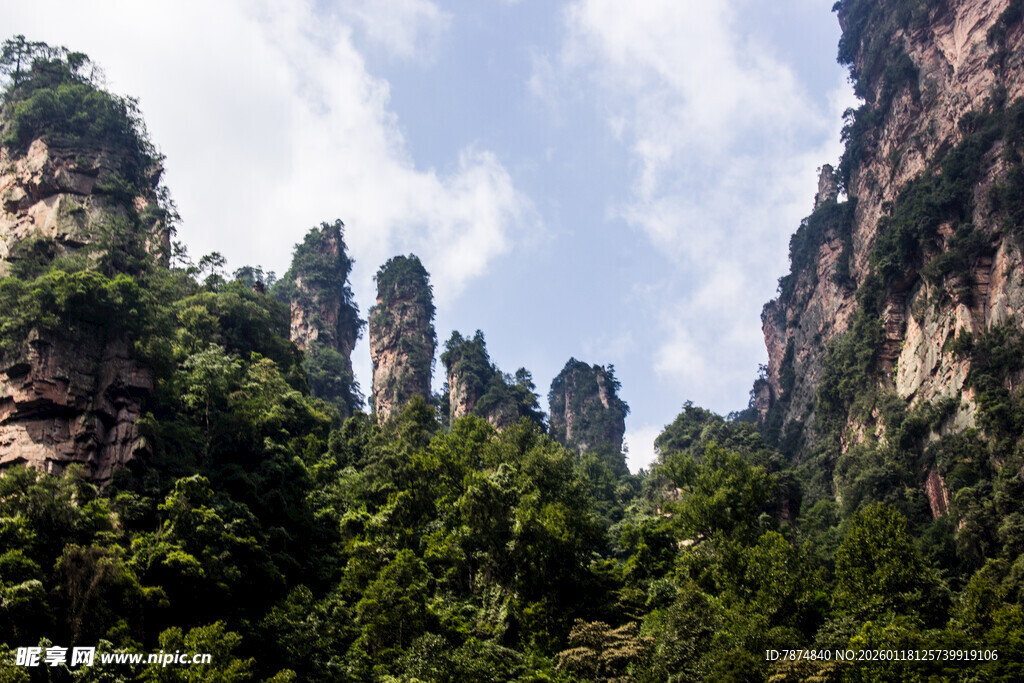 张家界奇峰异石景观