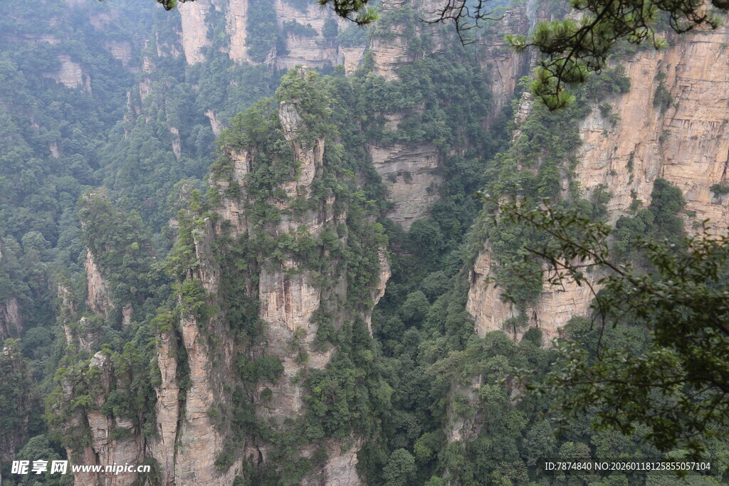 张家界奇峰异石景观