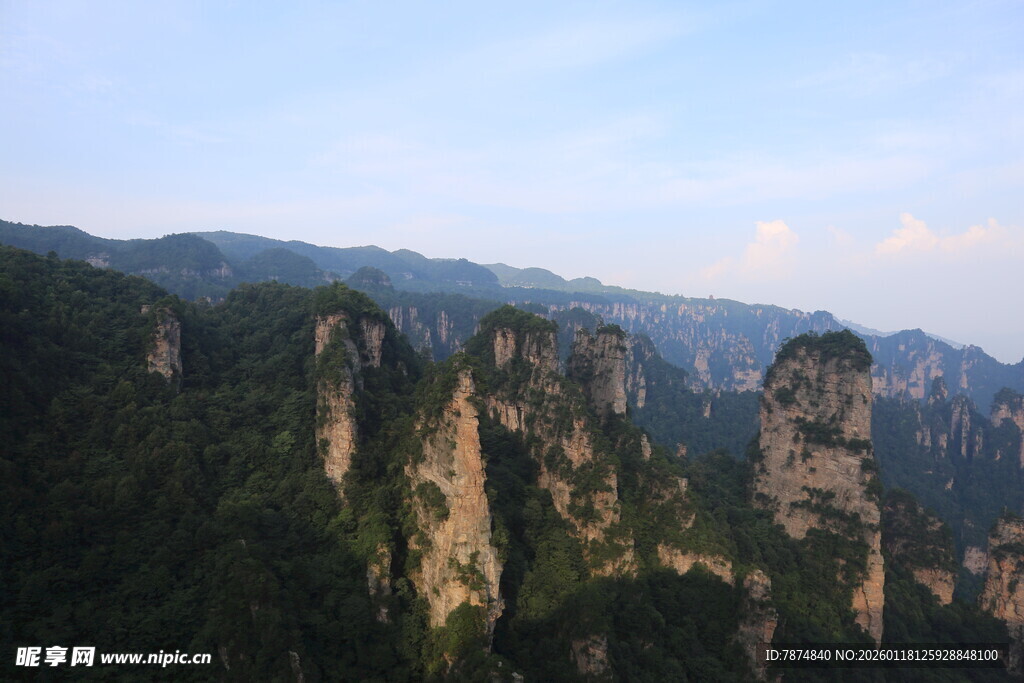 张家界奇峰美景