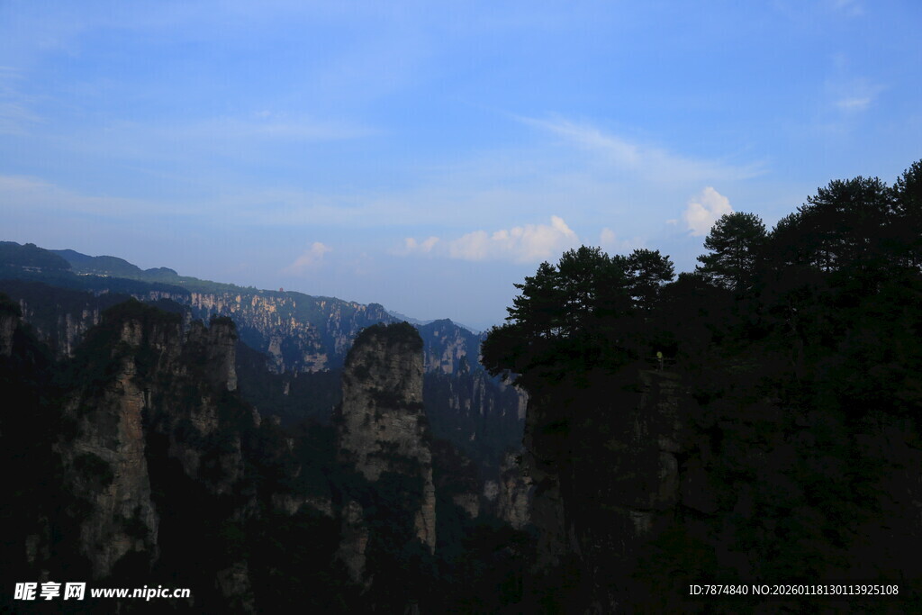 张家界奇峰美景