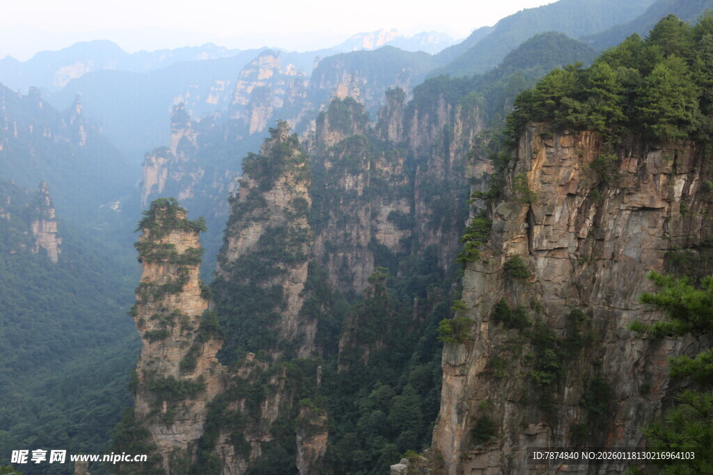 张家界奇峰美景