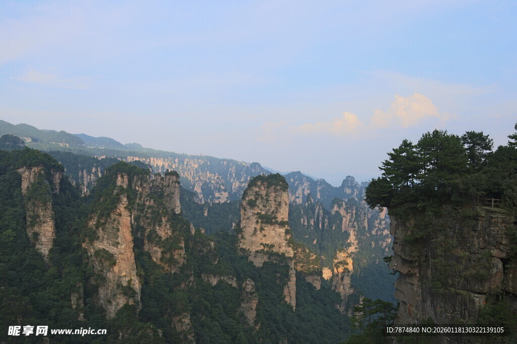 张家界奇峰美景