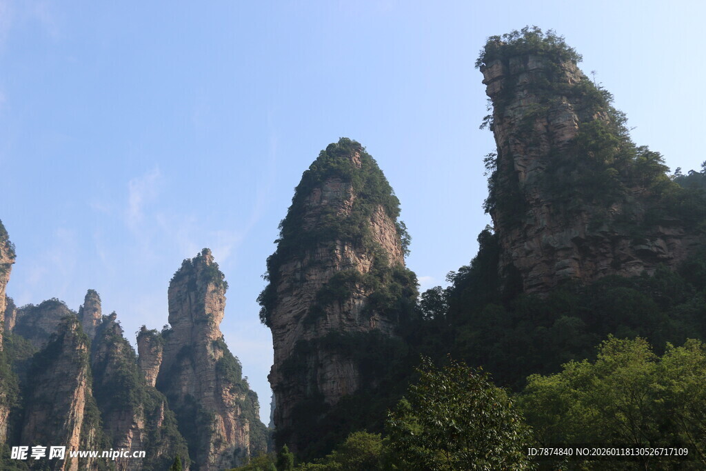 张家界奇峰美景