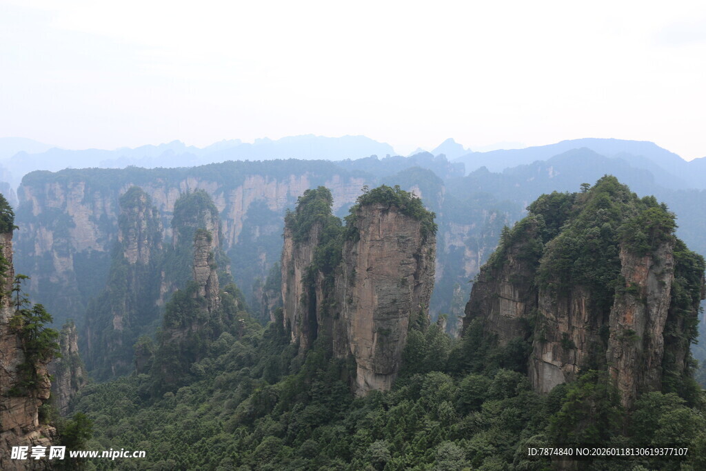 张家界奇峰异石景观