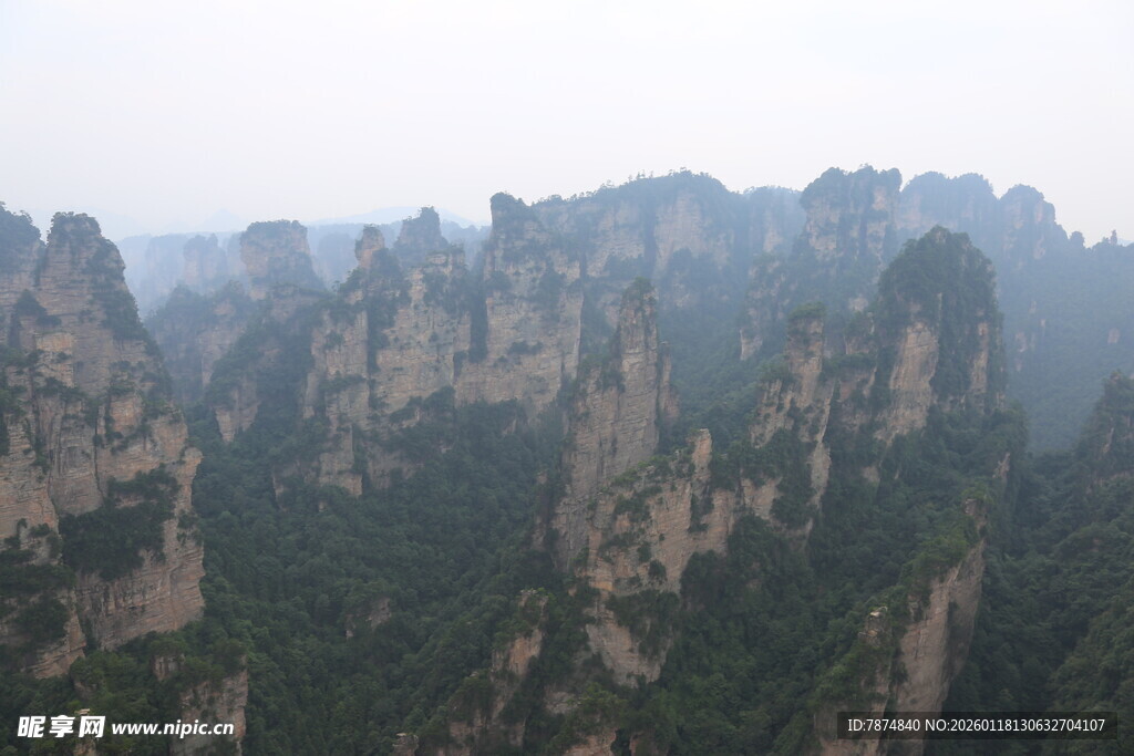 张家界奇峰美景