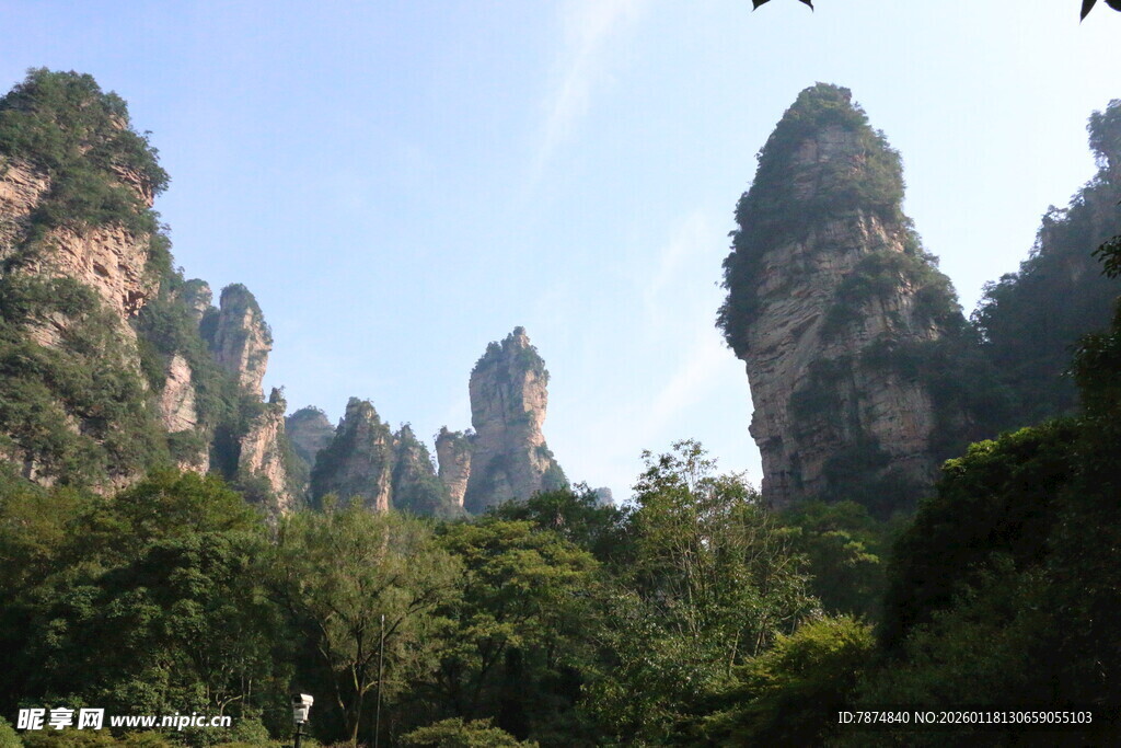 张家界奇峰异石景观