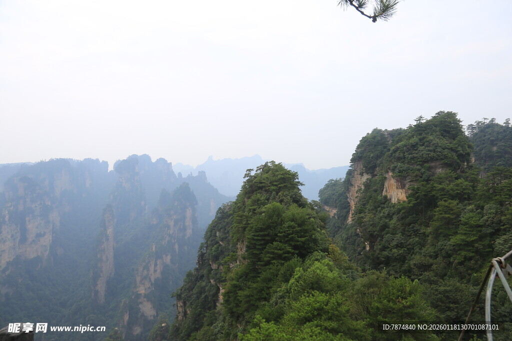 张家界奇峰美景