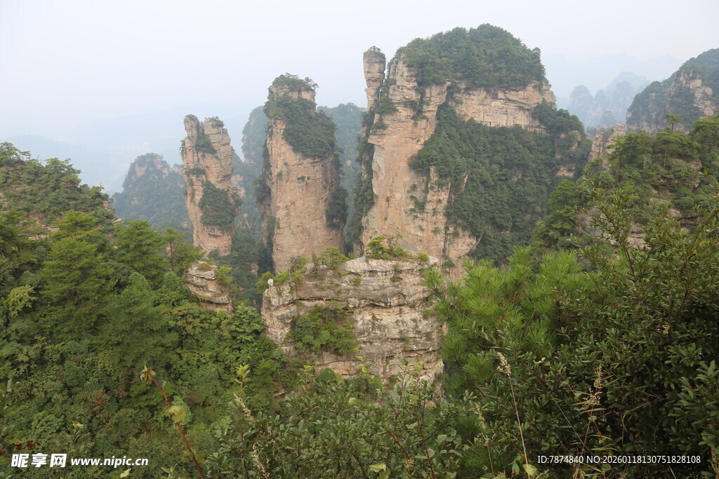 张家界奇峰异石景观
