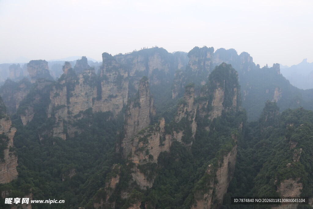 张家界奇峰异石景观