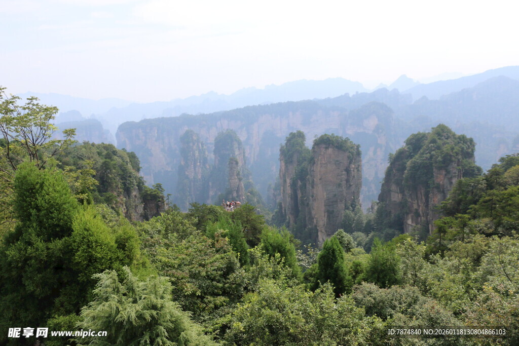 张家界奇峰异石景观