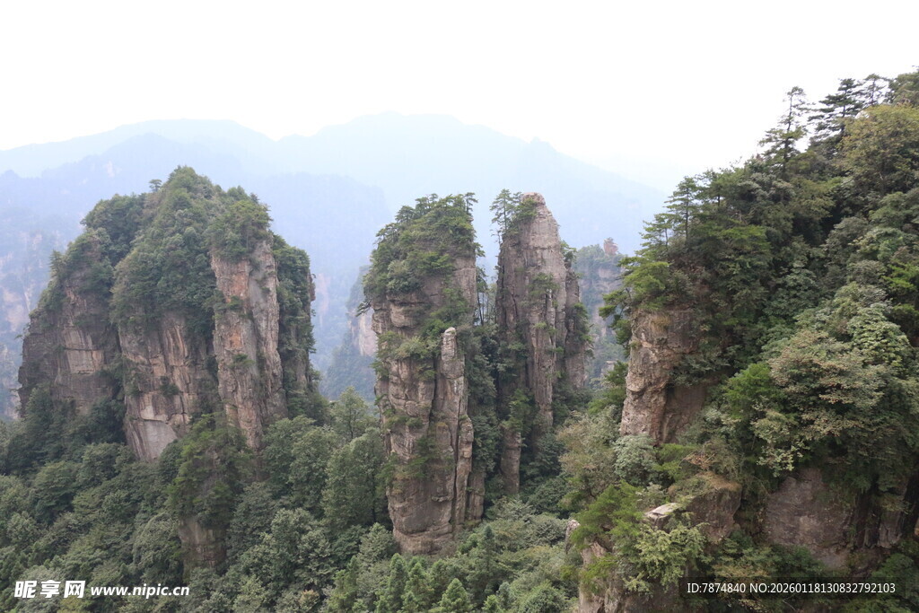 张家界奇峰异石景观