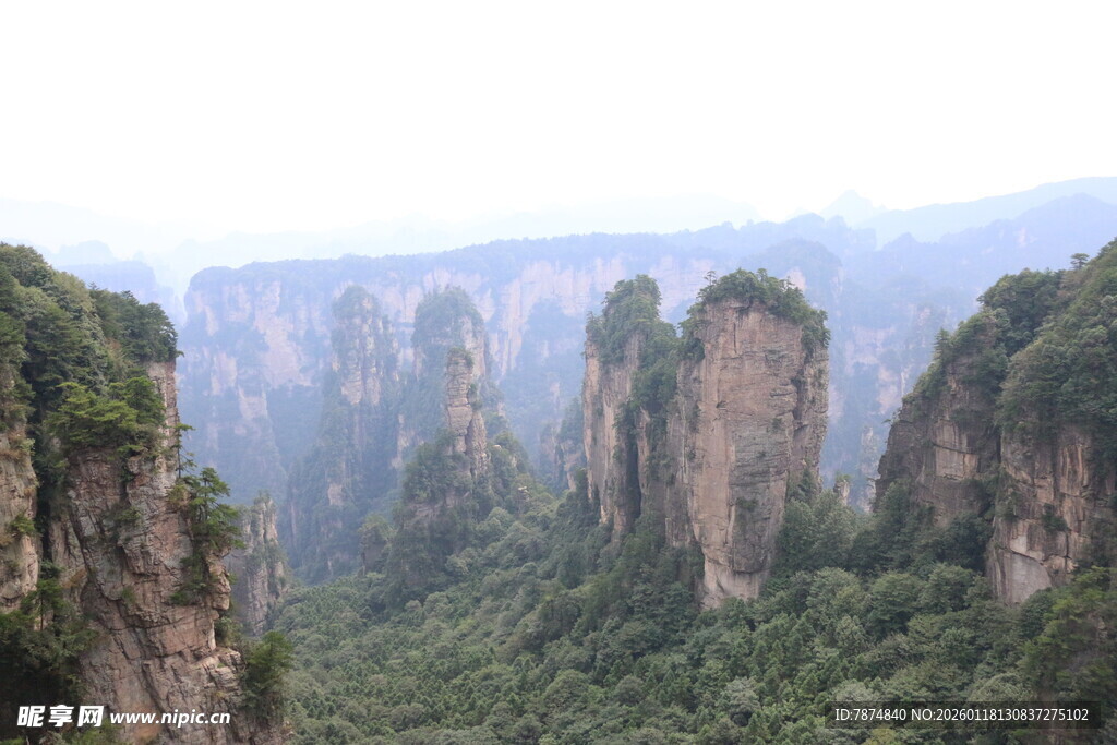 张家界奇峰异石景观