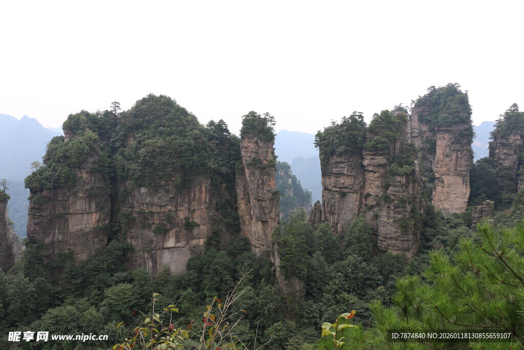 张家界奇峰异石景观