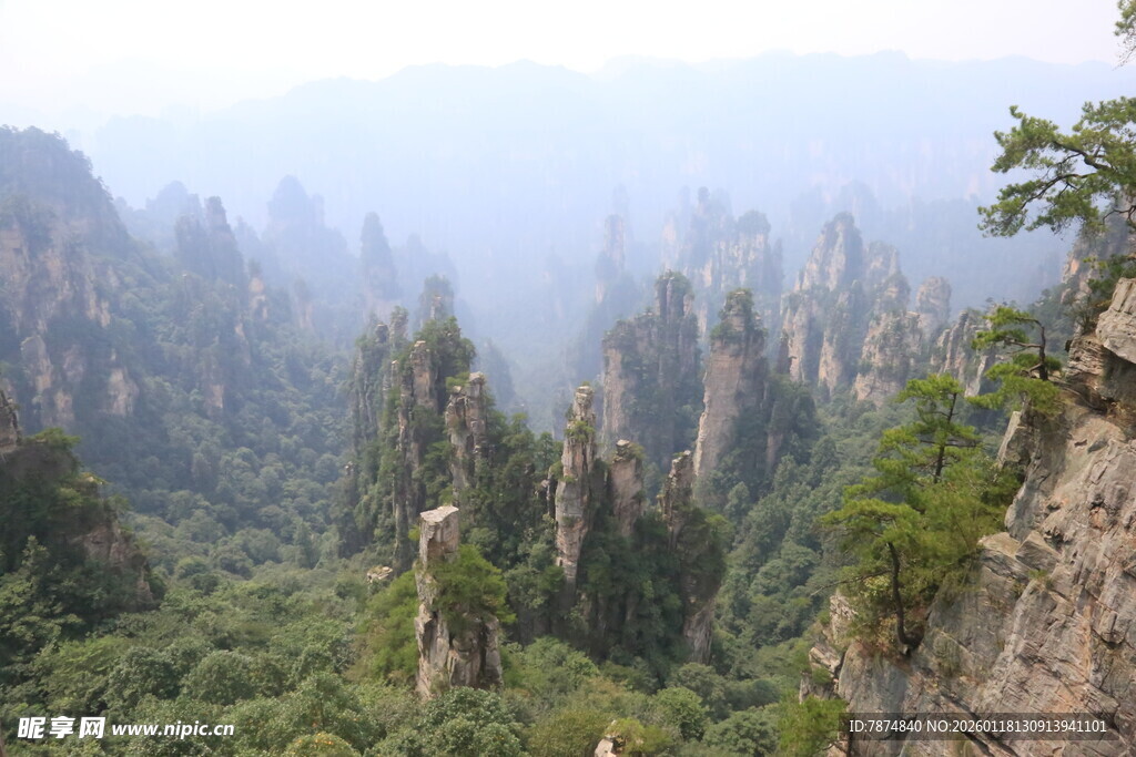 张家界奇峰异景