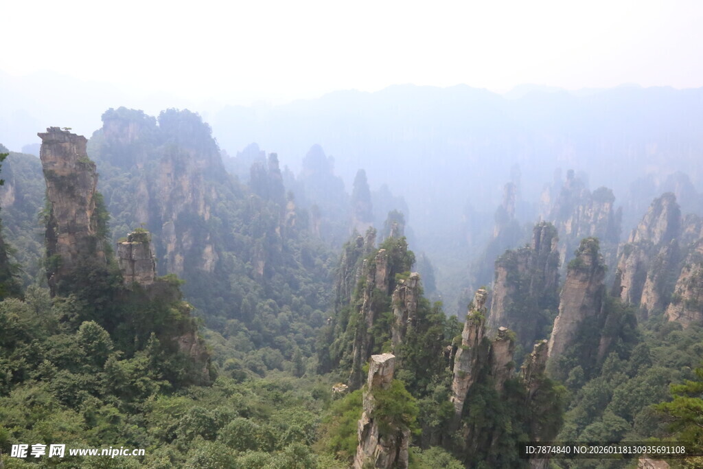 张家界奇峰异石景观