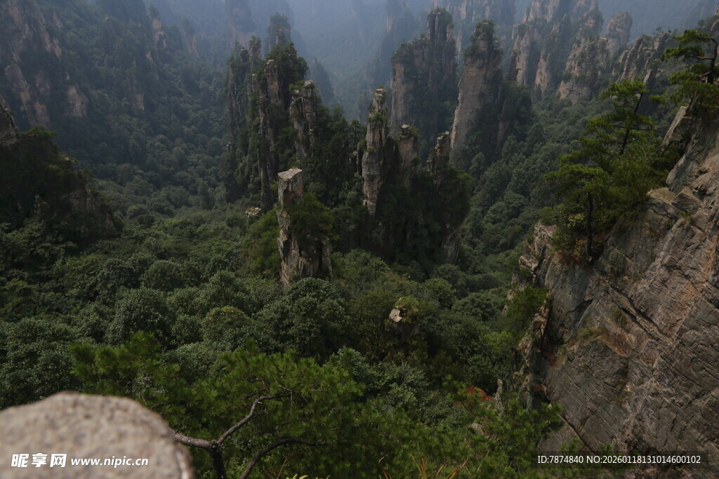 张家界奇峰异景