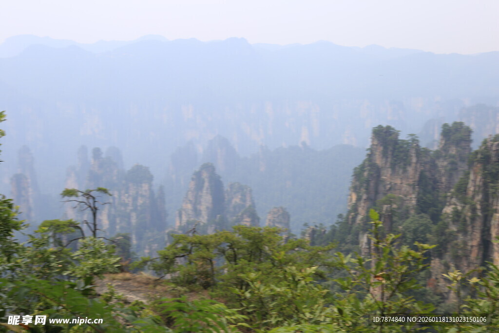 张家界奇峰景观