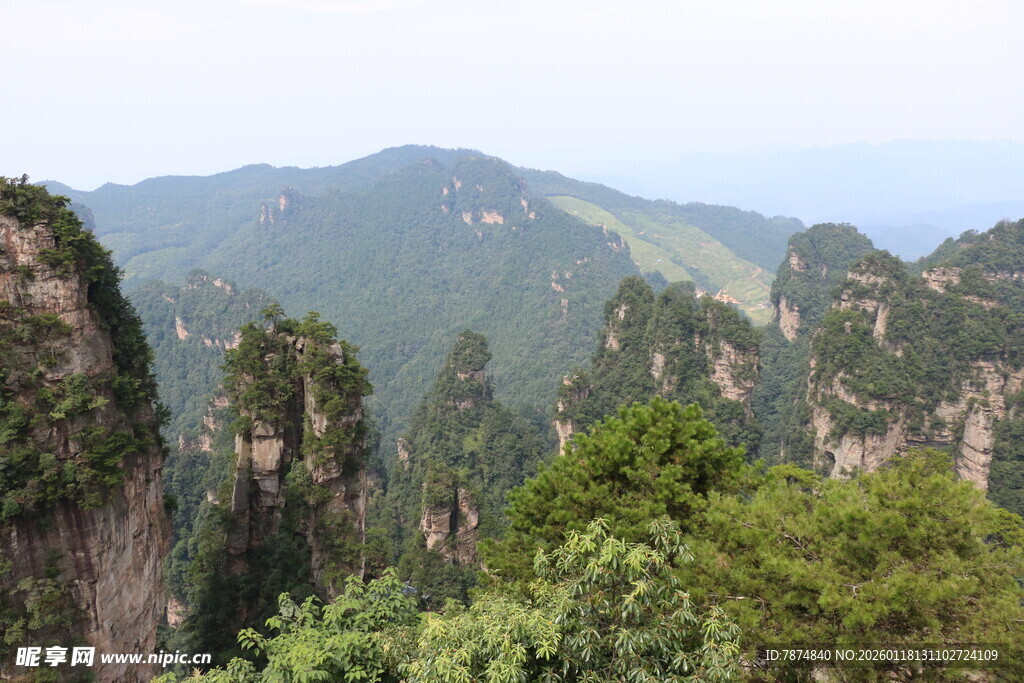 张家界奇峰美景
