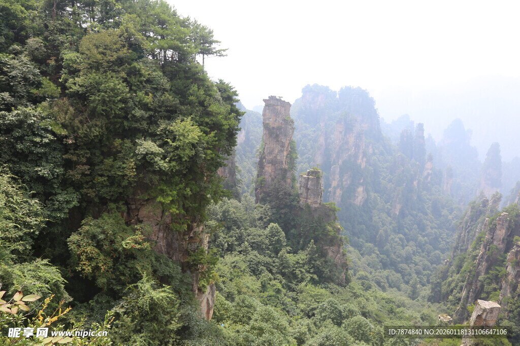 张家界奇峰异石景观