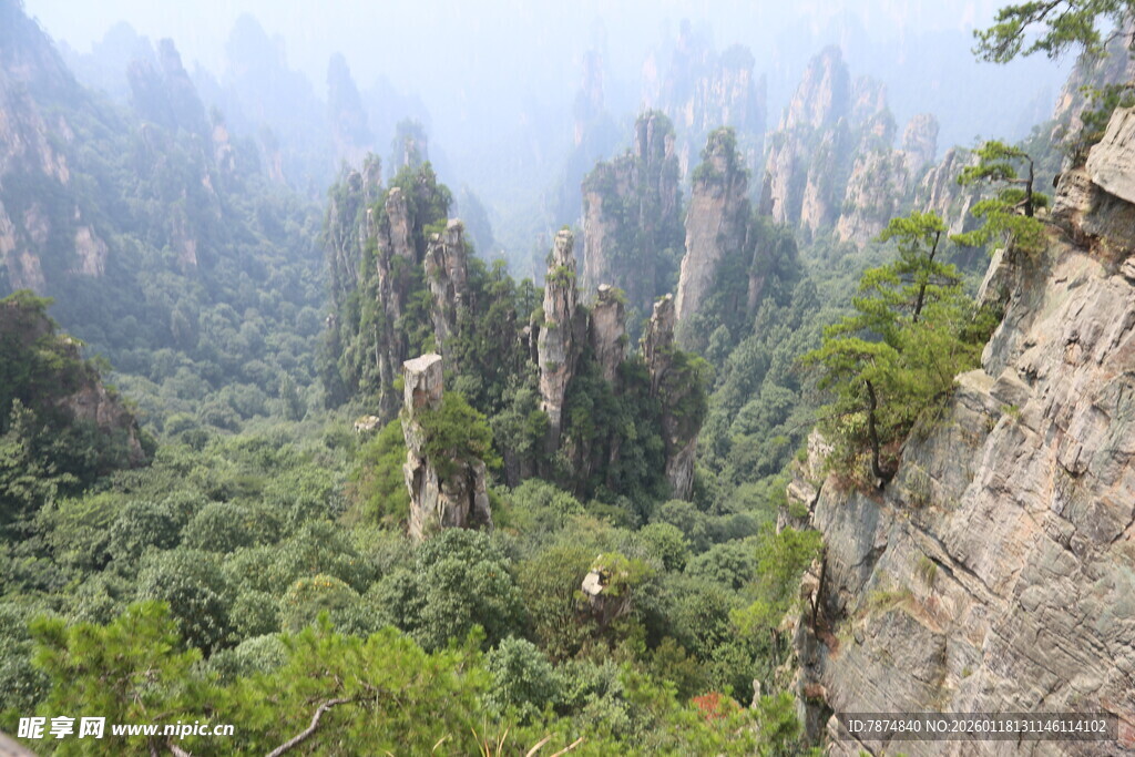 张家界奇峰异景