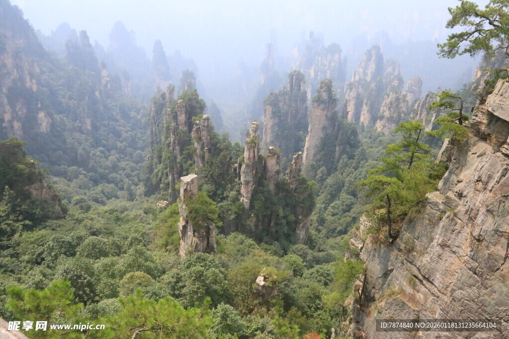 张家界奇峰异景