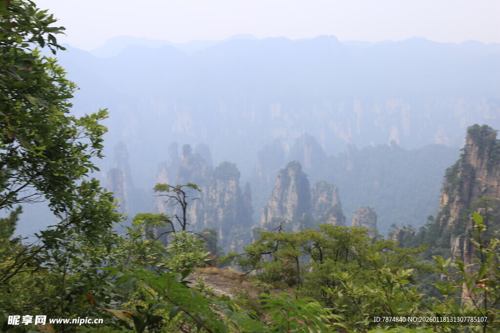 张家界奇峰美景