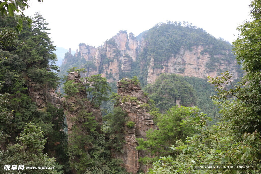 张家界奇峰异石景观