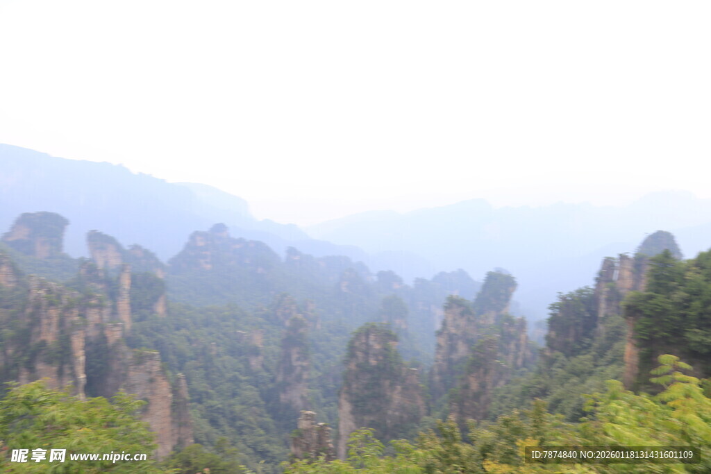 张家界奇峰异石景观