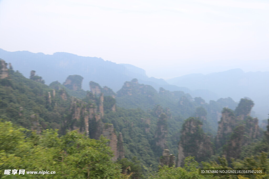 壮美山林景观