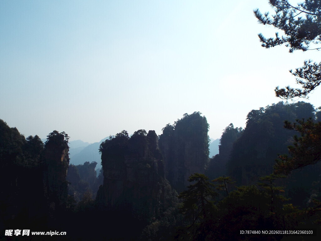 张家界奇峰景观