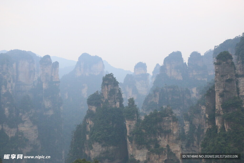 张家界奇峰美景
