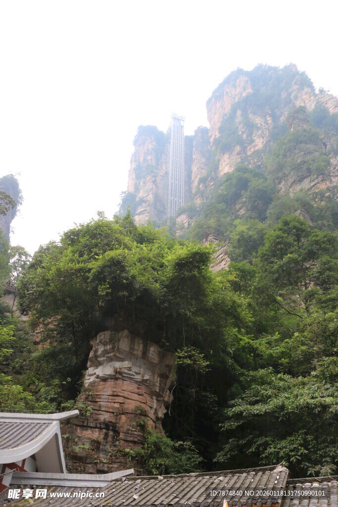张家界奇峰异石景观
