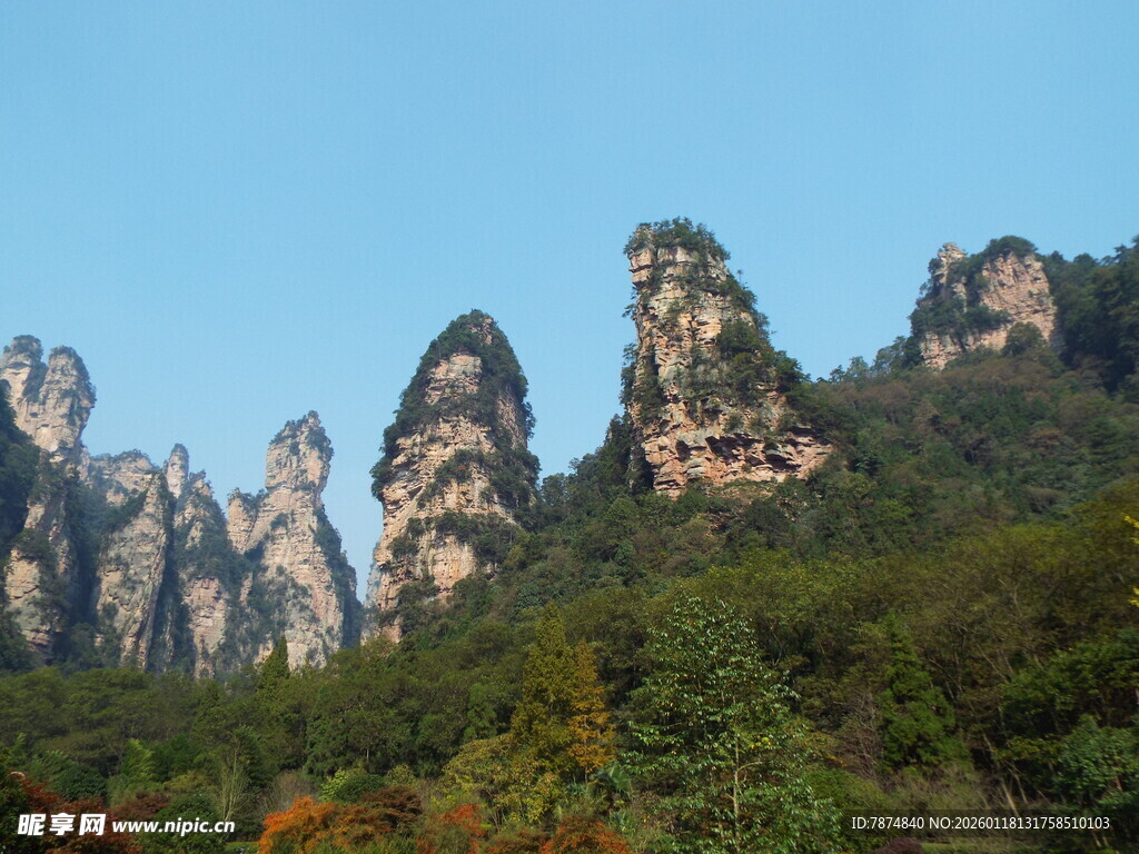 张家界奇峰异石景观