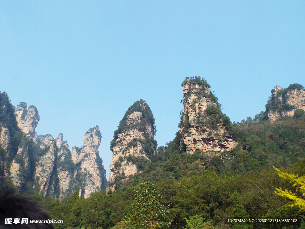 张家界奇峰异石景观