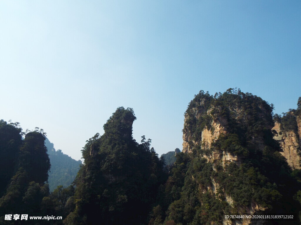 张家界奇峰美景