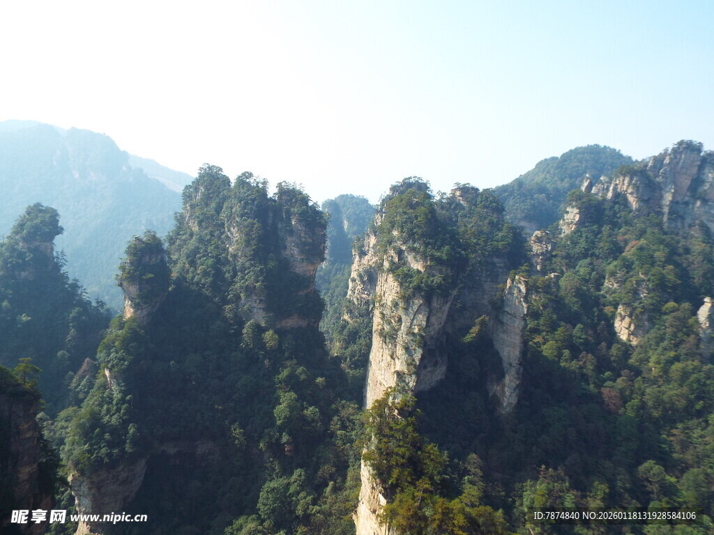 张家界奇峰美景
