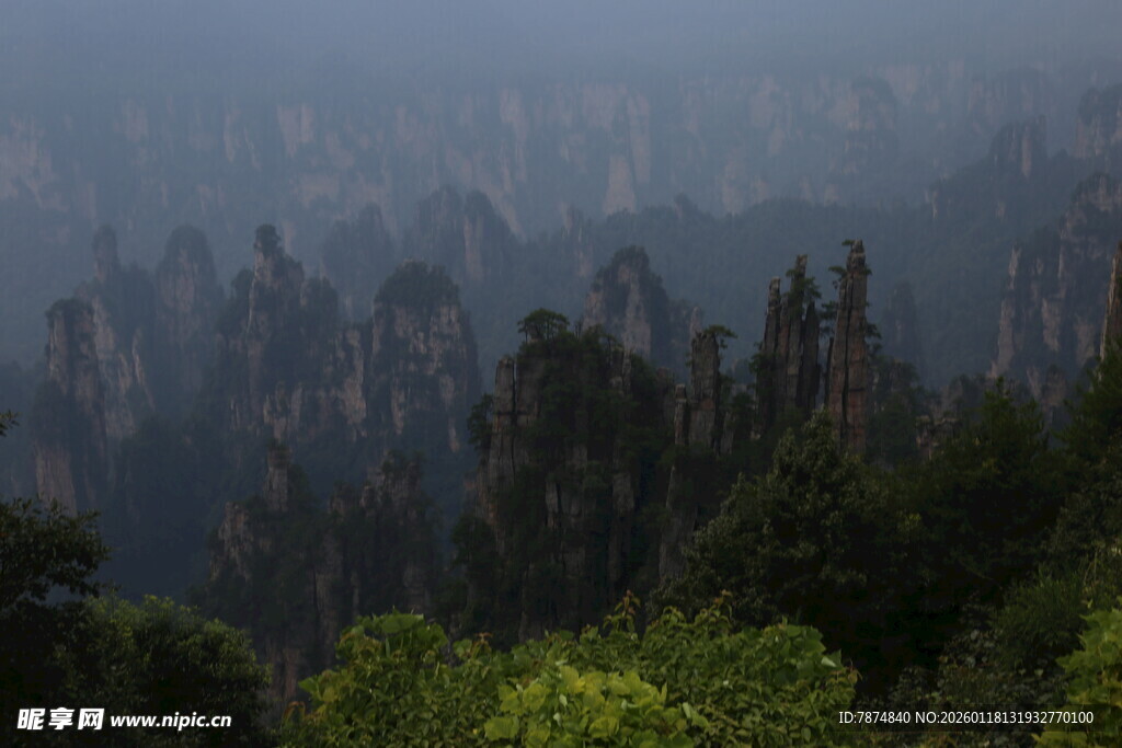 张家界奇峰异景