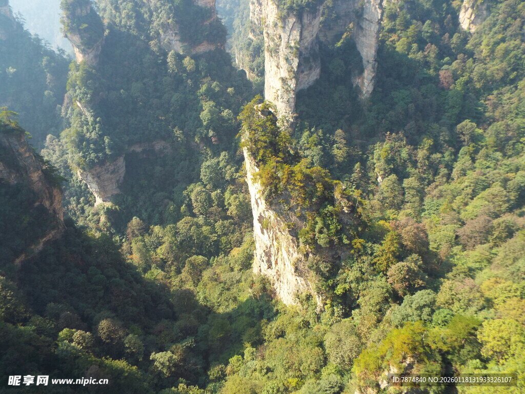 张家界奇峰异石景观
