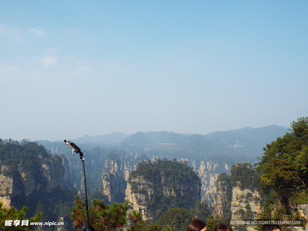 张家界奇峰美景