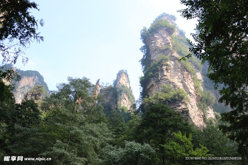 张家界奇峰异石景观