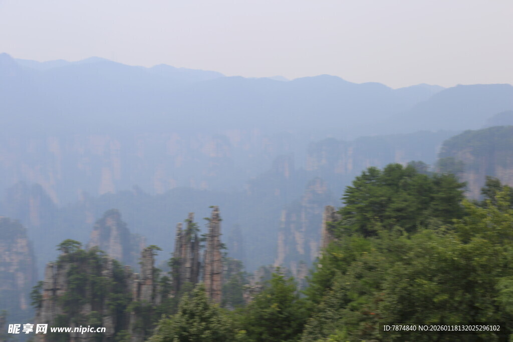 张家界奇峰异景