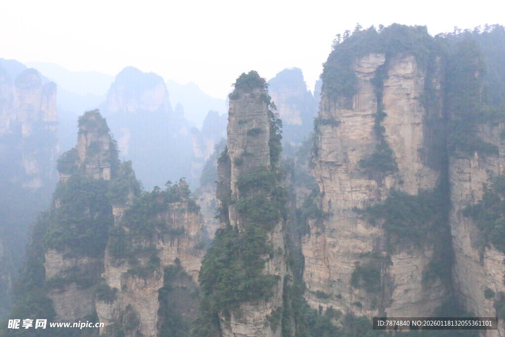 张家界奇峰美景