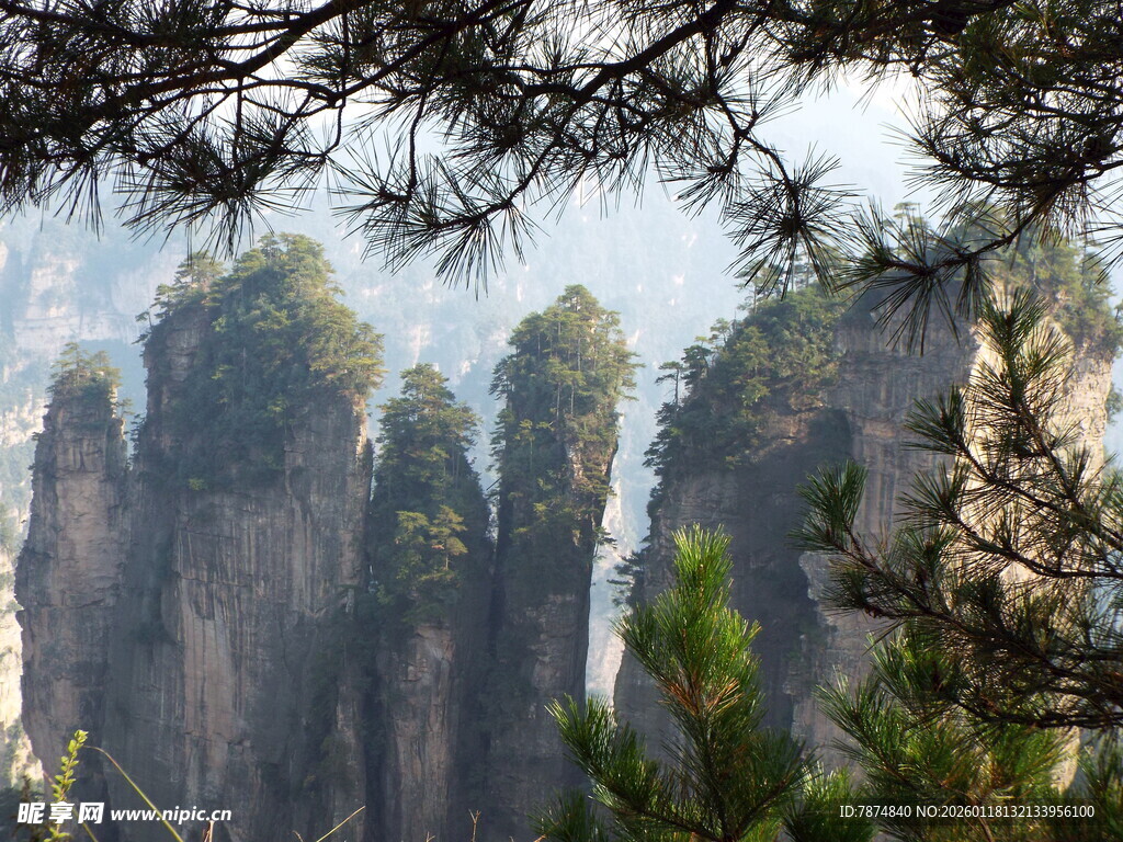 张家界奇峰异景
