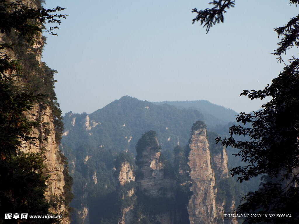 张家界奇峰美景